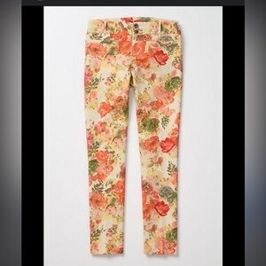 Anthropologie Cartonnier Floral Cropped Pants  4